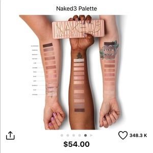 Urban Decay Naked 3 Eyeshadow Palette